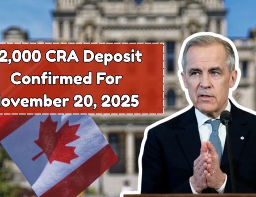 $2,000 CRA Deposit Confirmed For November 20, 2025 — Who Qualifies And How To Get It