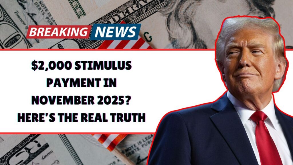 $2,000 Stimulus Payment In November 2025