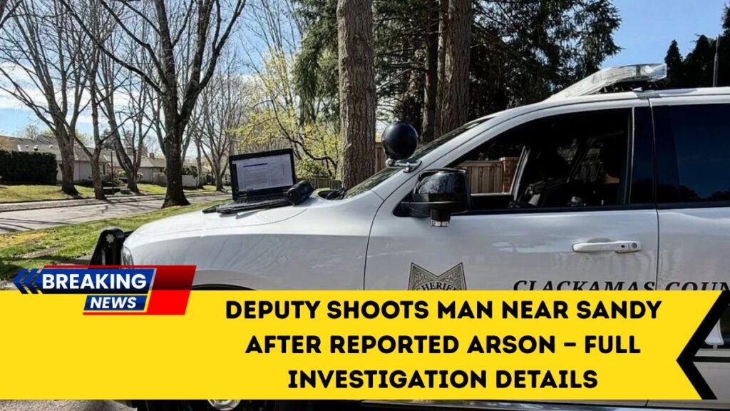 Deputy Shoots Man Near Sandy After Reported Arson — Full Investigation Details