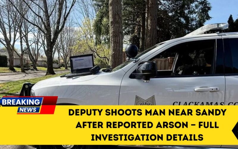 Deputy Shoots Man Near Sandy After Reported Arson — Full Investigation Details