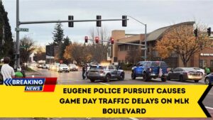 Eugene Police Pursuit Causes Game Day Traffic Delays On MLK Boulevard