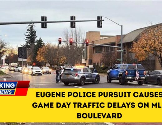 Eugene Police Pursuit Causes Game Day Traffic Delays On MLK Boulevard