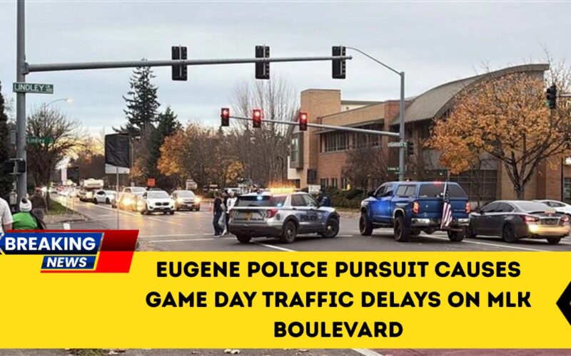 Eugene Police Pursuit Causes Game Day Traffic Delays On MLK Boulevard