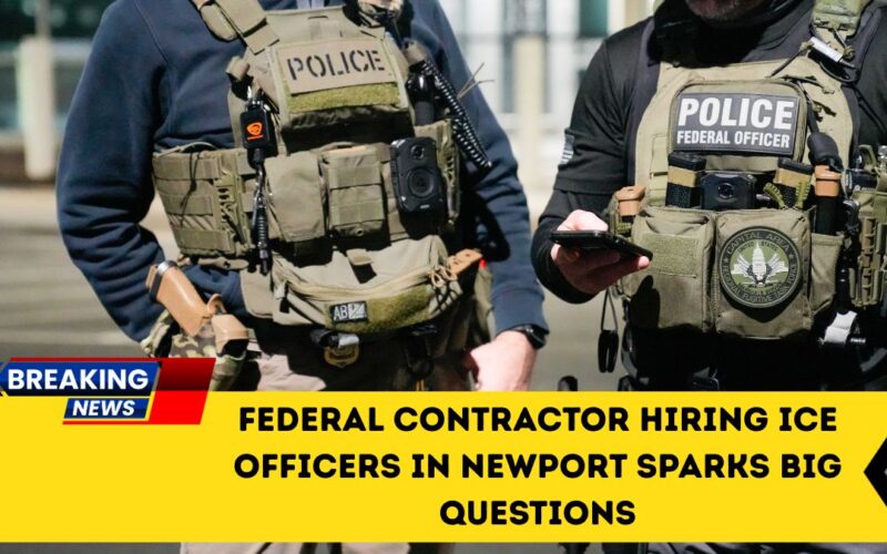 Federal Contractor Hiring ICE Officers In Newport Sparks Big Questions