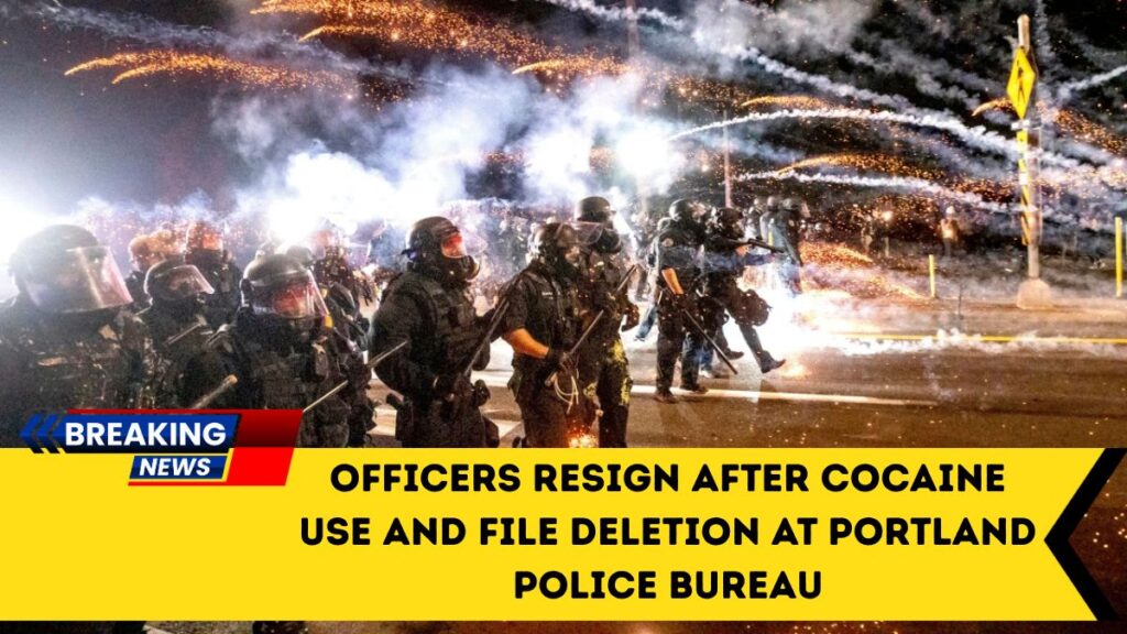 Officers Resign After Cocaine Use And File Deletion At Portland Police Bureau