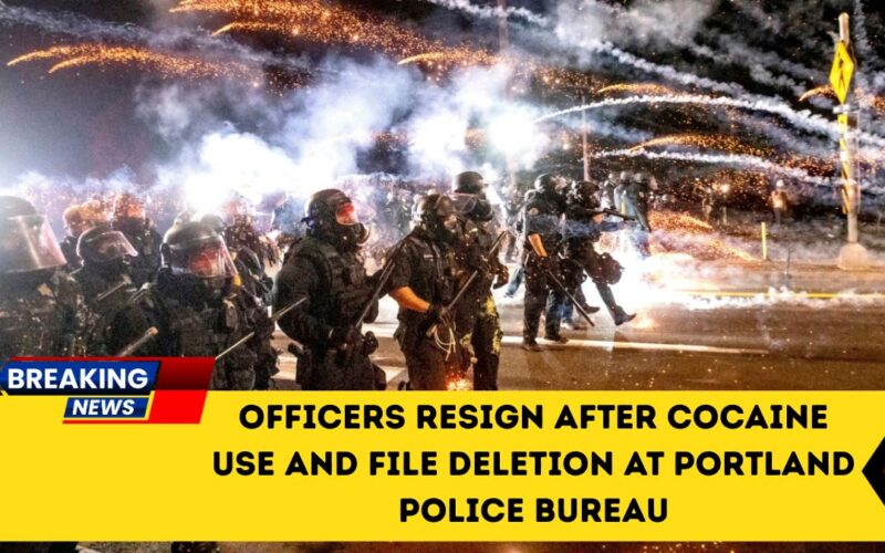 Officers Resign After Cocaine Use And File Deletion At Portland Police Bureau