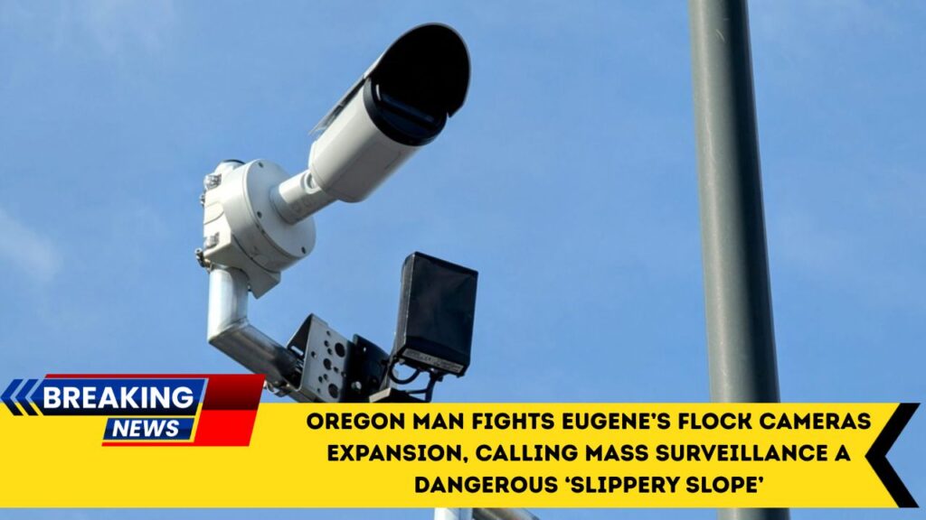 Oregon Man Fights Eugene’s Flock Cameras Expansion, Calling Mass Surveillance a Dangerous ‘Slippery Slope’