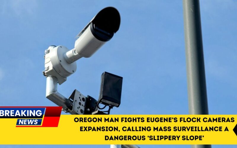 Oregon Man Fights Eugene’s Flock Cameras Expansion, Calling Mass Surveillance a Dangerous ‘Slippery Slope’