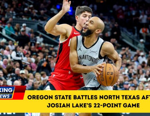 Oregon State Battles North Texas After Josiah Lake’s 22-Point Game