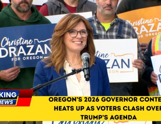 Oregon’s 2026 Governor Contest Heats Up As Voters Clash Over Trump’s Agenda