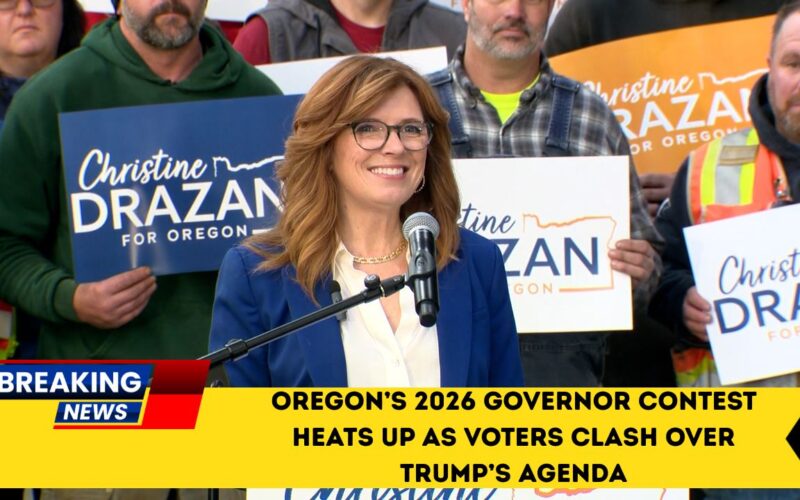 Oregon’s 2026 Governor Contest Heats Up As Voters Clash Over Trump’s Agenda