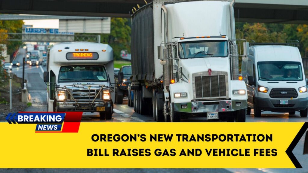 Oregon’s New Transportation Bill Raises Gas And Vehicle Fees