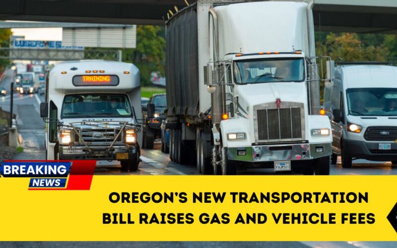 Oregon’s New Transportation Bill Raises Gas And Vehicle Fees