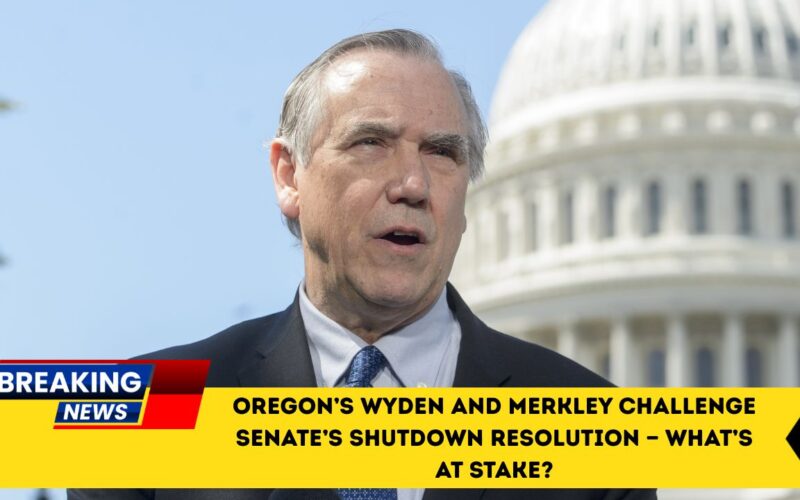 Oregon’s Wyden And Merkley Challenge Senate’s Shutdown Resolution — What’s At Stake?