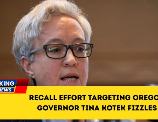 Recall Effort Targeting Oregon Governor Tina Kotek Fizzles