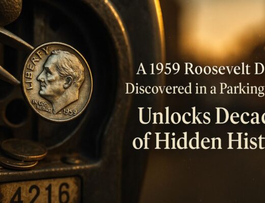 A 1959 Roosevelt Dime Discovered in a Parking Meter Unlocks Decades of Hidden History