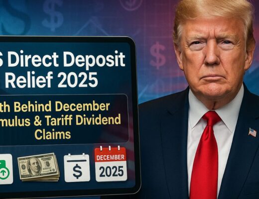 IRS Direct Deposit Relief 2025 - Truth Behind December Stimulus And Tariff Dividend Claims