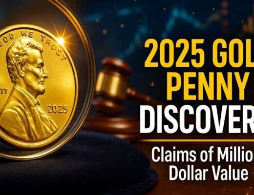 New 2025 Gold Penny Discovery Sparks Claims Of Million-Dollar Value!