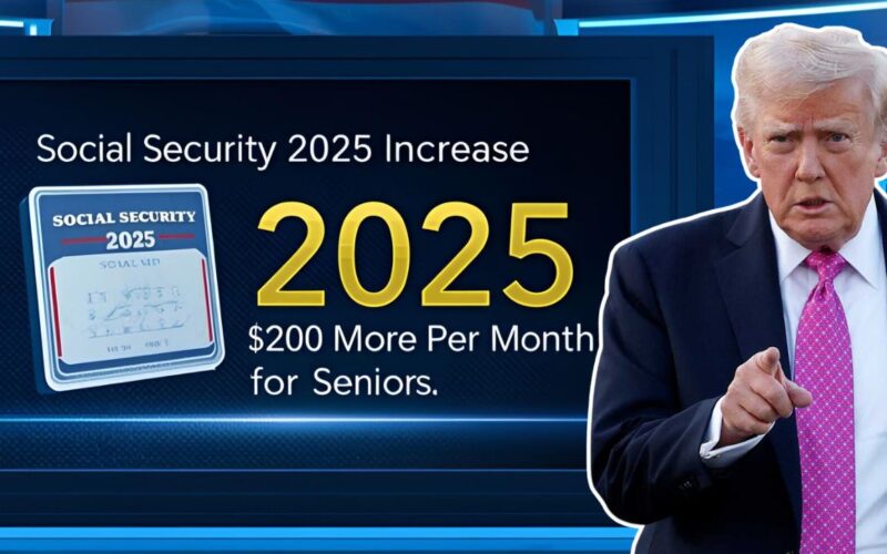 Social Security 2025 Increase - $200 More Per Month For Seniors