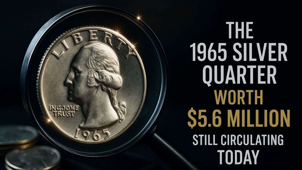 The 1965 Silver Quarter Worth $5.6 Million That’s Still Circulating Today