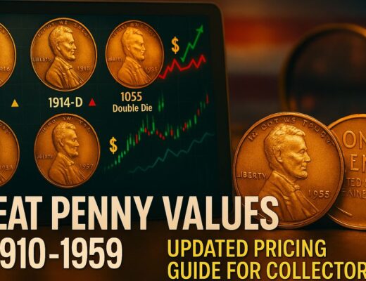 Wheat Penny Values 1910–1959- Updated Pricing Guide For Coin Collectors